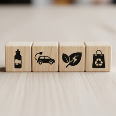 Sustainable lifestyle with eco-friendly alternatives and solutions