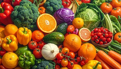 vegetables and fruit