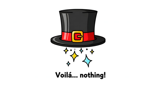 Magic Hat Illustration Voil&agrave;..