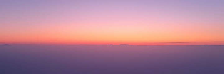Beautiful blurred sunset sky with soft pastel colors and clouds background