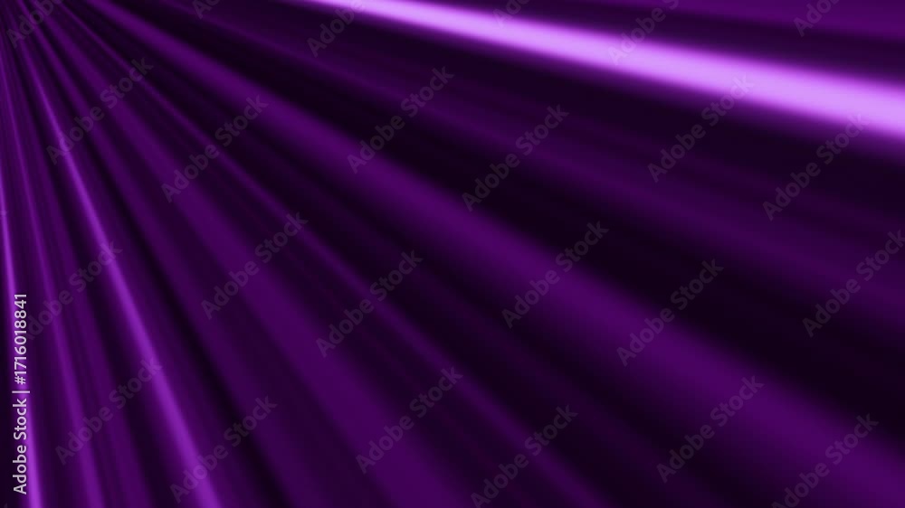 Wall mural fantasy abstract bokeh purple background loop.