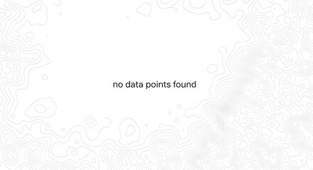 Data Visualization Error Displaying 'no data points found' on a white background