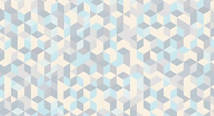 geometric isometric cube pattern abstract background