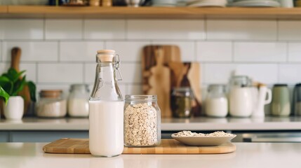 Delicious Oat Milk Recipes for Every Meal: Use in Lattes, Smoothies, Oatmeal, and Baking, Creamy and Dairy-Free Option Perfect for Vegans or Lactose Intolerant People