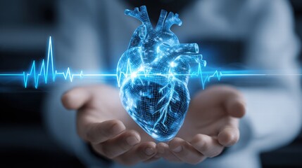 AI based hospital technology for heart monitoring and prevention care.