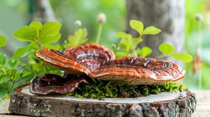 The Benefits of Ganoderma: How This Traditional Herbal Fungus Supports Immune Health, Boosts Energy, and Aids Relaxation, Ideal for Adding to Teas or Supplements