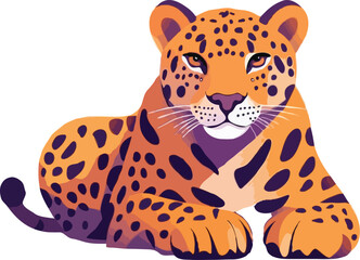 leopard vector illustration