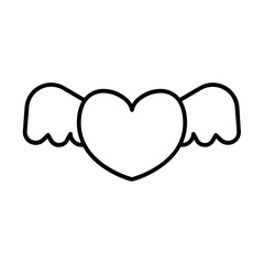heart wings