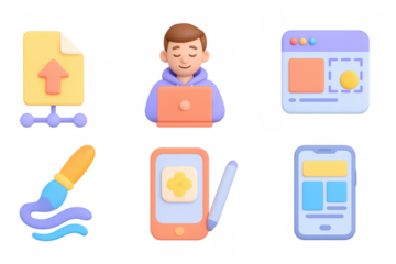 Creative 3d design tools and concepts for digital productivity