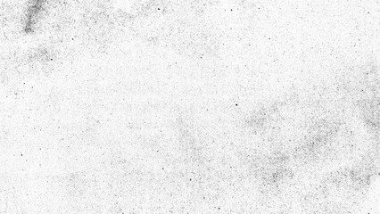 White and black abstract grunge texture background with speckled grain and dust