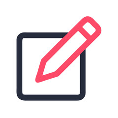pencil icon vector illustration