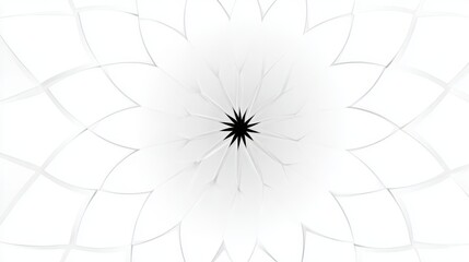 Exquisite white flower with dark center, a captivating closeup of nature's beauty