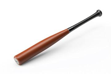 High-quality baseball bat isolated against a clean white background, perfect for sports, equipment, and athletic concepts with professional appeal