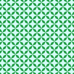 geometric green background pattern vector