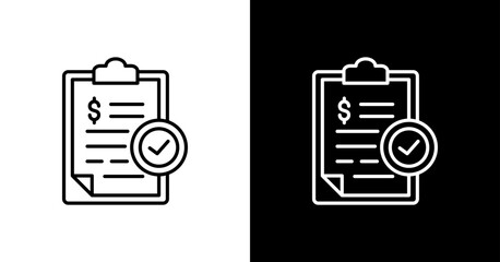 Standard White Icon Set Design