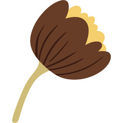 Boho Sunflower Glow Clipart