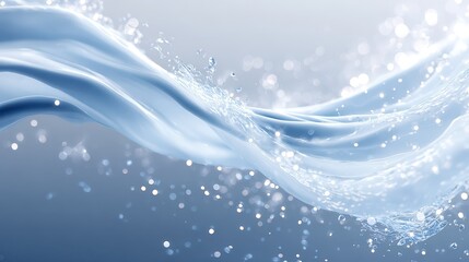 Crashing blue wave, majestic ocean power and untamed beauty in motion powerful
