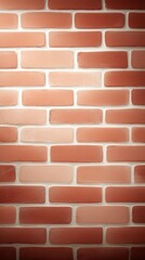 Obraz premium Rustic red brick wall texture, highresolution background for design projects red