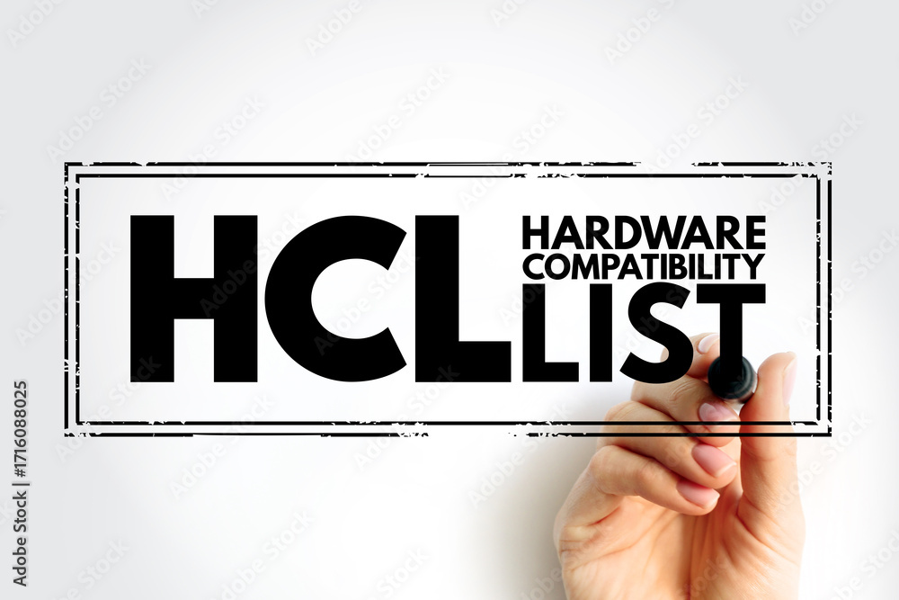 Poster hcl - hardware compatibility list is a database of hardware models and their compatibility with a ce