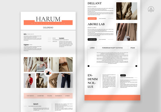 Email News Letter Template