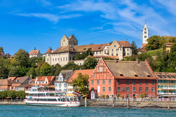 Blick auf Meersburg am Bodensee