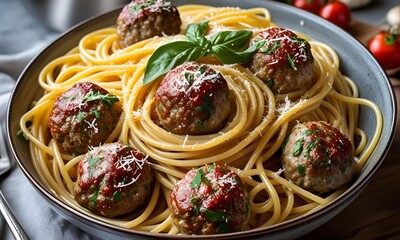 Italian Food Images Concept