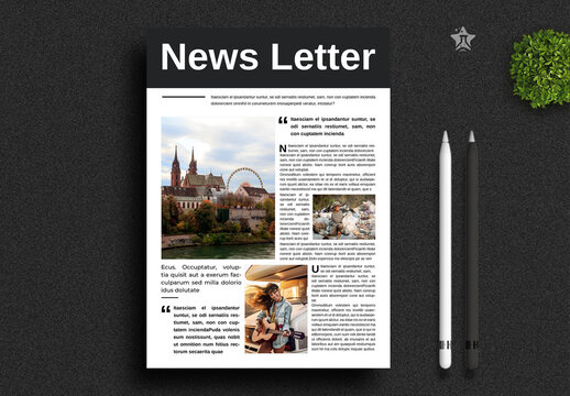News Letter Flyer