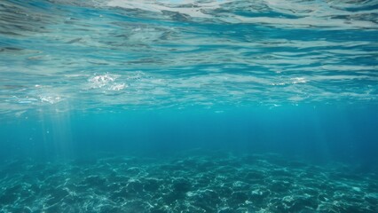 Closeup ocean water
