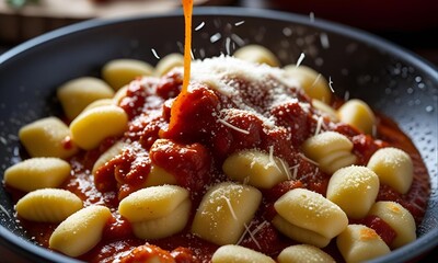 Italian Food Images Concept