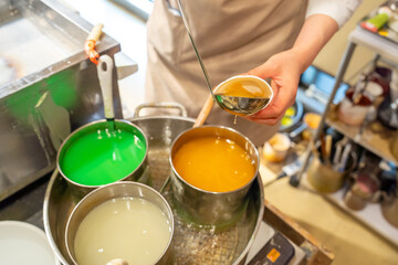 食品サンプル作り　体験　材料