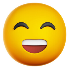 Grinning Face with Smiling Eyes