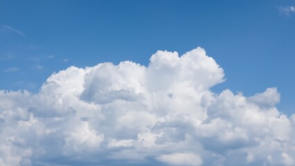 Blue skies with some clouds