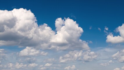 Fototapeta premium Blue skies with some clouds
