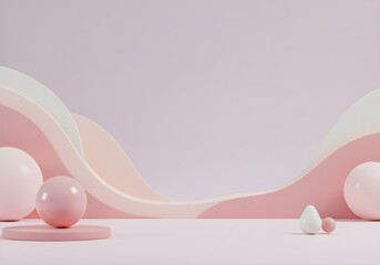 a geometric pattern pink-01