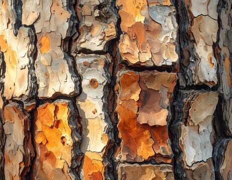 Hintergrund Baumrinde