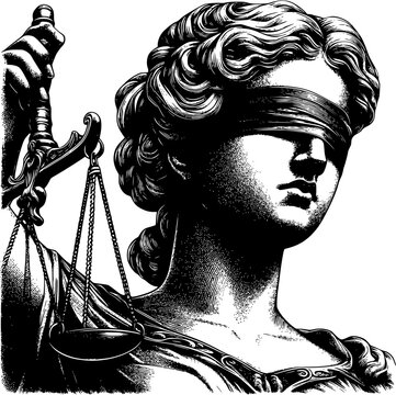 themis with scales of justice and law, scale of justice and law vector art, symbol of justice tamplate vector, world day of social justice