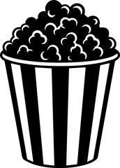 Popcorn Bucket Icon