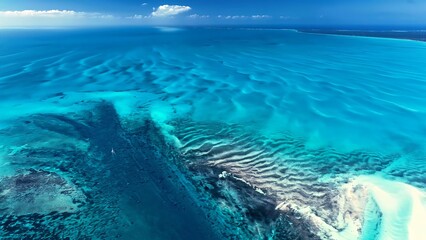 view of the sea from the sea