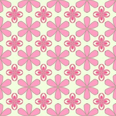 Background, flower, design, geometric, abstract image