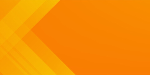 Abstract modern bright orange gradient background. Trendy simple diagonal dynamic geometric stripes vector design with shine lines and shadow.