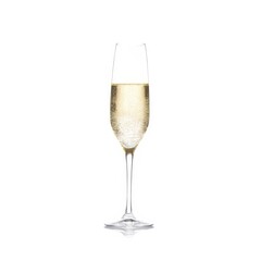 Closeup of a Glass of Champagne