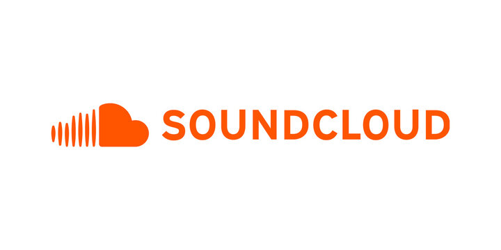 Soundcloud icon, Soundcloud logo on Transparent background. vector, symbol, sign, design, illustration png, social media.