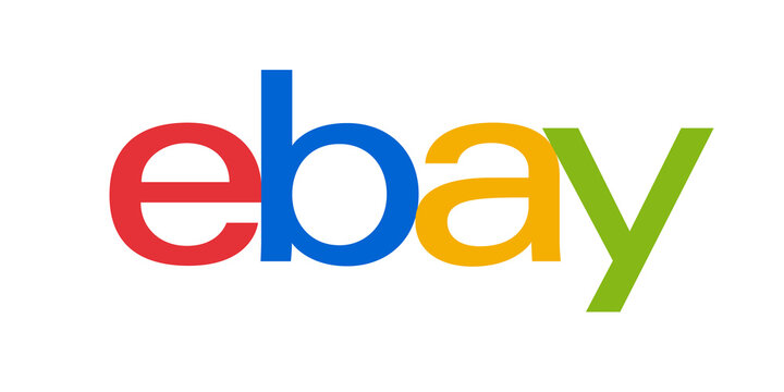Ebay icon, Ebay logo on Transparent background. vector, symbol, sign, design, illustration png, social media.