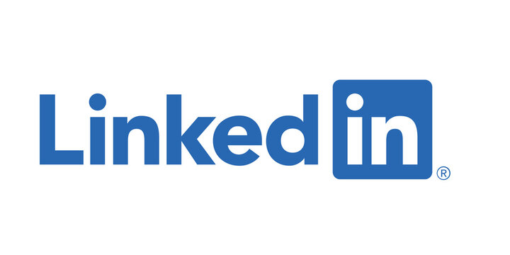Linkedin icon, Linkedin logo on Transparent background. vector, symbol, sign, design, illustration png, social media.