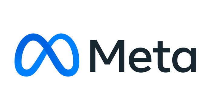 Meta icon, Meta logo on Transparent background. vector, symbol, sign, design, illustration png, social media.