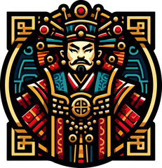 Illustrator_Vector_Design_icon_logo_symbol_emperor_general_war_leader
