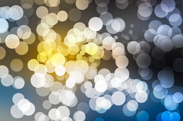 Beautiful gradient colro bokeh wallpaper