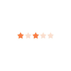 Five Star Rating Icon