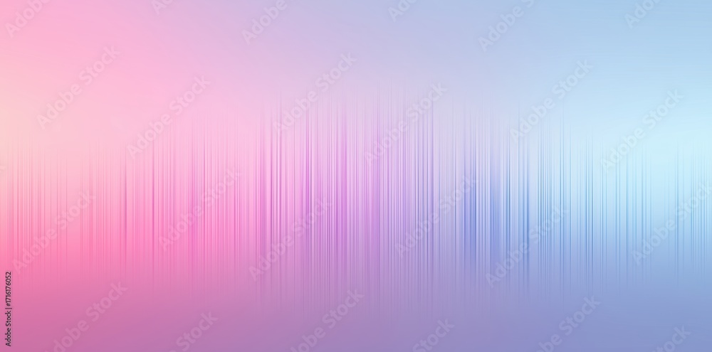 Poster elegant abstract gradient background with vertical pink light lines on blue and purple tones, soft b