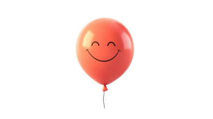 red balloon isolated